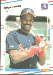 1988 Fleer Baseball Cards      543     Dion James